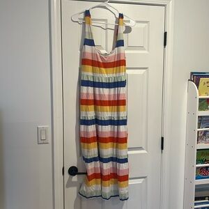 Adorable, comfy, flattering J Crew midi dress.